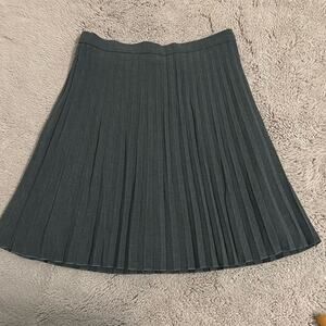 Adorable J.Crew Gray Pleated Skirt size 2